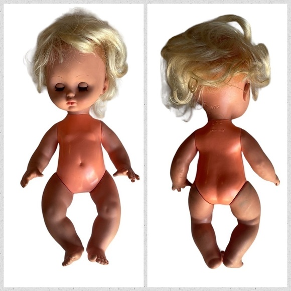 Vintage Baby Doll 1972 Italy 890 Blonde Hair LC - Picture 13 of 13